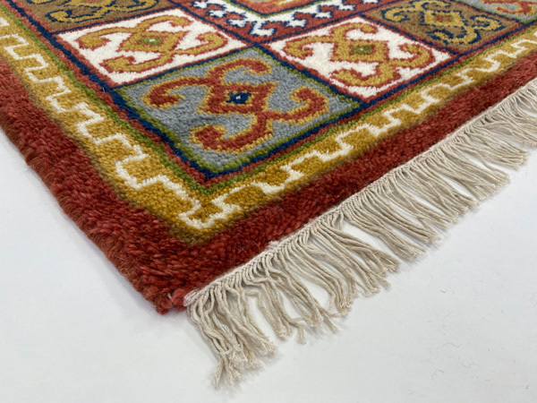 ギャベ ジュウタン90×130cm 長方形 ホットカーペットOK 絨毯 FLAG ギャベ ジュウタン90×130cm 長方形 ホットカーペットOK 絨毯 FLAG