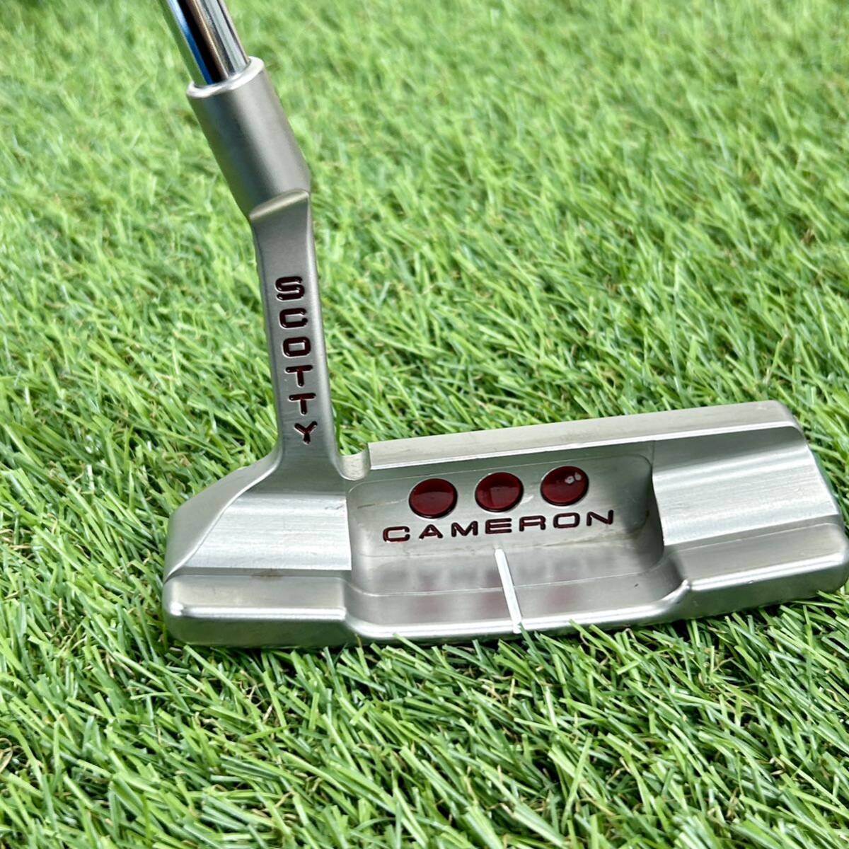 SCOTTY CAMERON スコッティキャメロン STUDIO SELECT スタジオセレクト NEWPORT2 ニューポート2 MID-SLANT パター 34インチ 管:0318_画像3