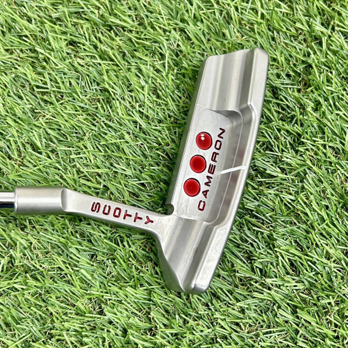 SCOTTY CAMERON スコッティキャメロン STUDIO SELECT スタジオセレクト NEWPORT2 ニューポート2 MID-SLANT パター 34インチ 管:0318_画像8