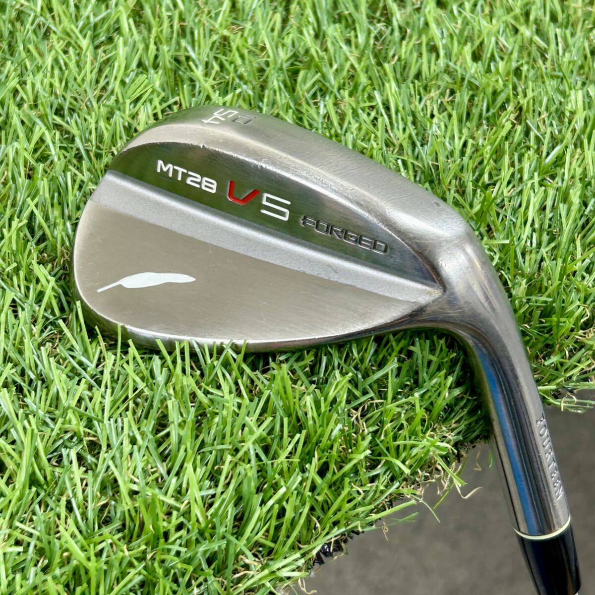 【1円〜】フォーティーンMT-28 V5 ウエッジ (ブラッククロムメッキ) AW 54° NS.PRO.950GH WEDGE _画像2