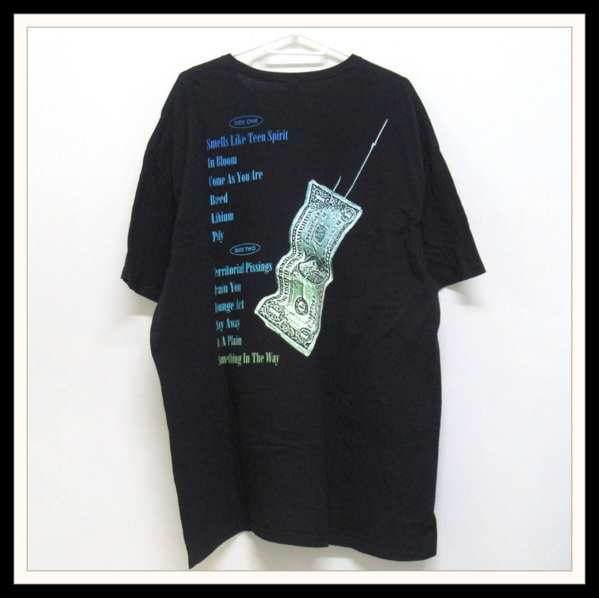 ▼NIRVANA ニルヴァーナ NEVERMIND ネバーマインド Tシャツ 2XL★2022/ニルバーナ/ロック【M3【R2024-03-21-108_画像2