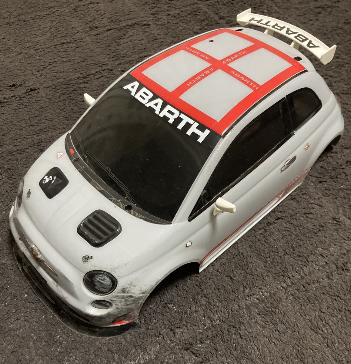 タミヤ M-05 1/10 ボディのみ アバルト500 アセットコルセ ABARTH FIAT 500 フィアット TAMIYA 田宮_画像1