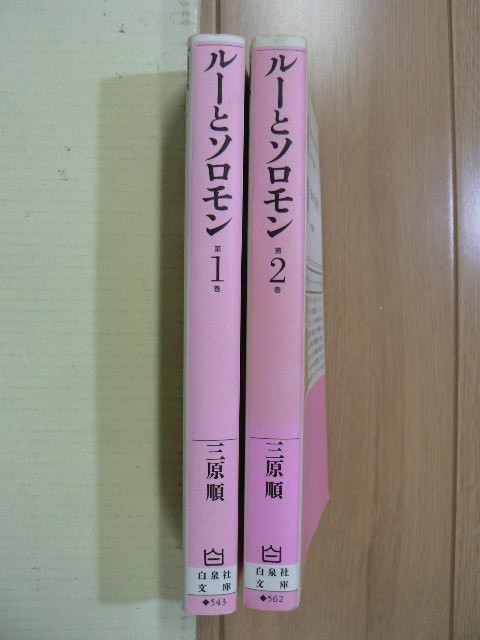☆ 文庫版 ルーとソロモン 全２巻 三原順(初版)(送料160円) ☆_画像2