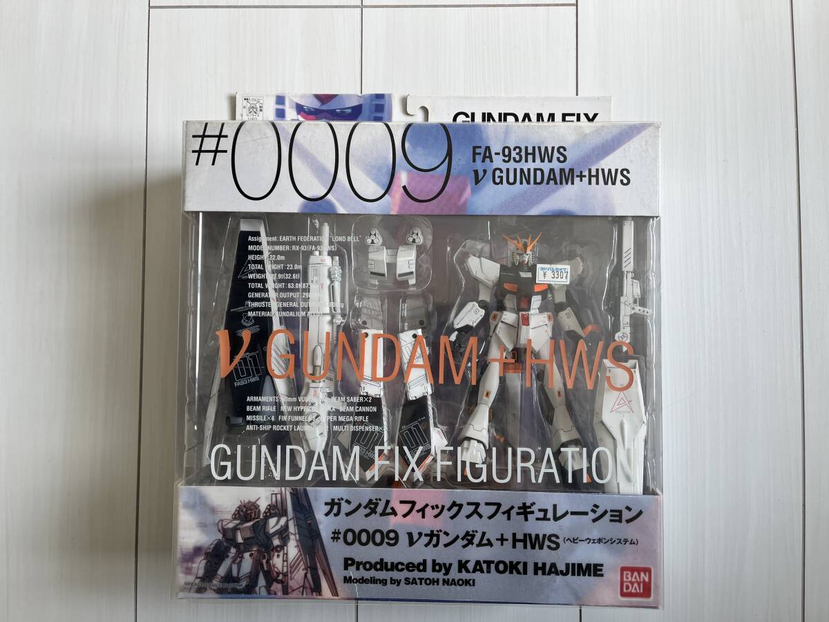 GUNDAM FIX FIGURATION #0009 νガンダム＋HWS[ヘビーウェポンシステム]_画像1
