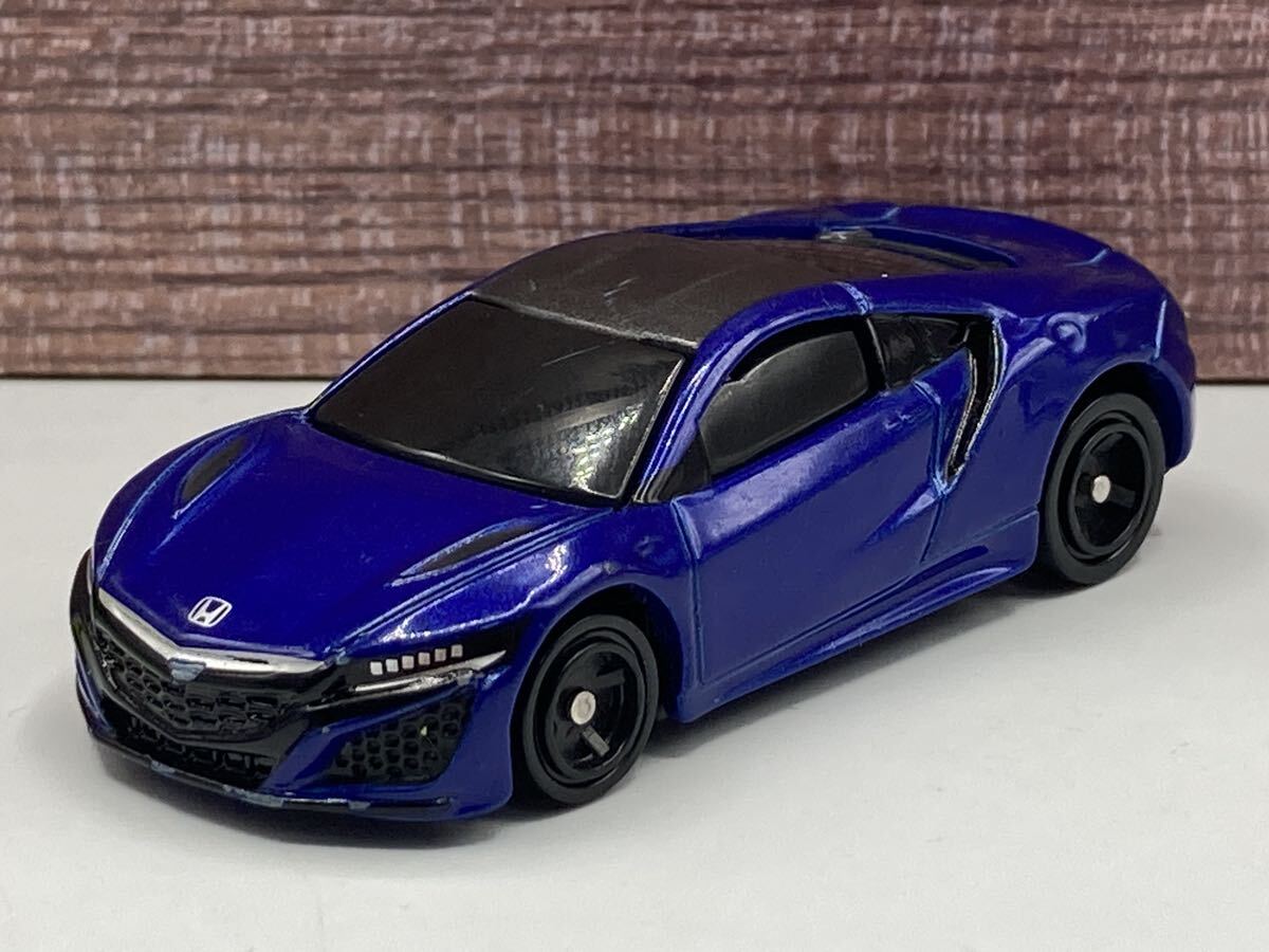 即決有★トミカ 4D フォーディ 03 ホンダ NSX ヌーベルブルー・パール★ミニカー 動作確認済◎_画像1