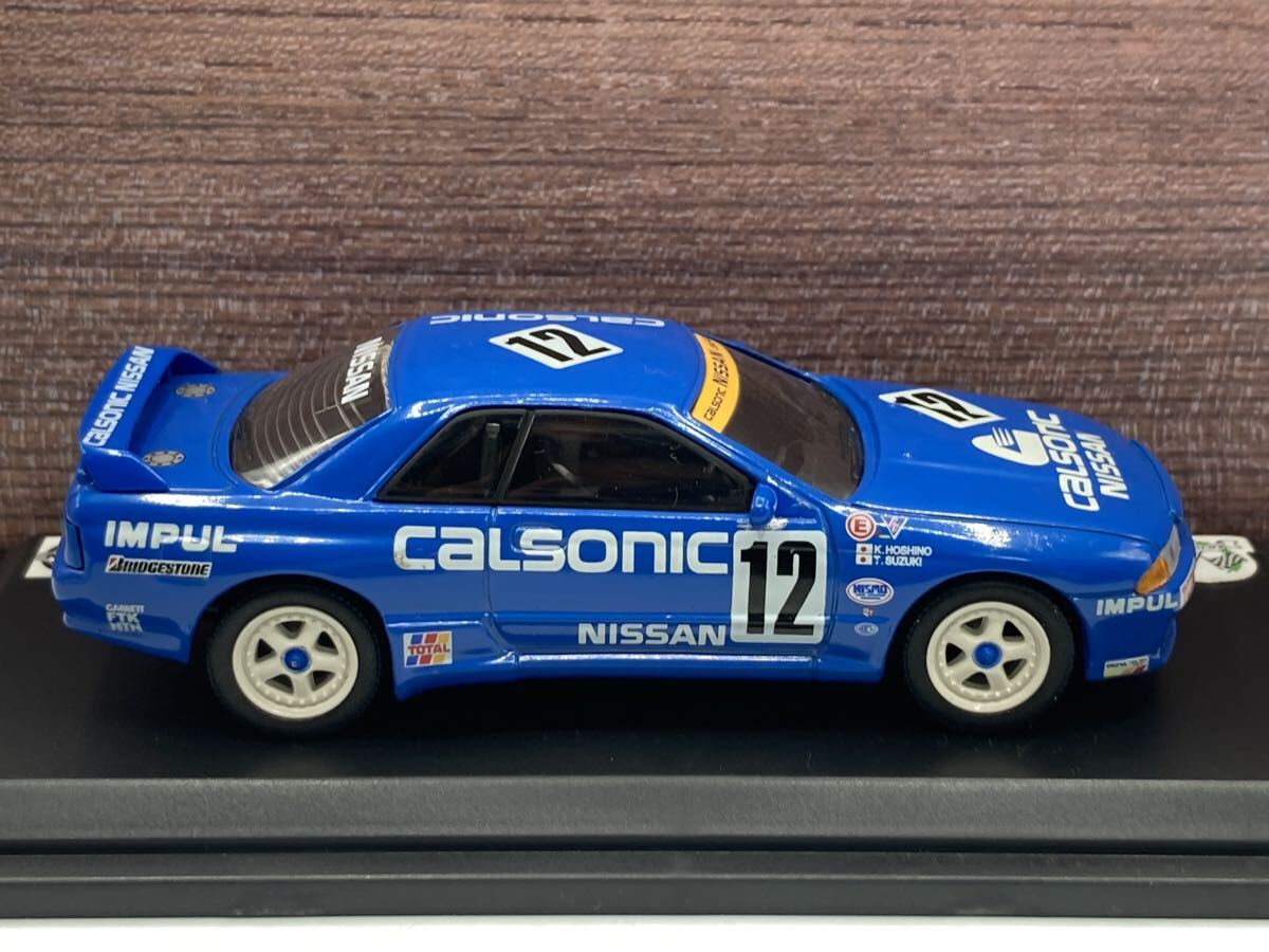 即決有★delprado デルプラド 1/43 1990 NISSAN SKYLINE GT-R R32 青 日産 カルソニック スカイライン レーシング★ミニカー_画像5