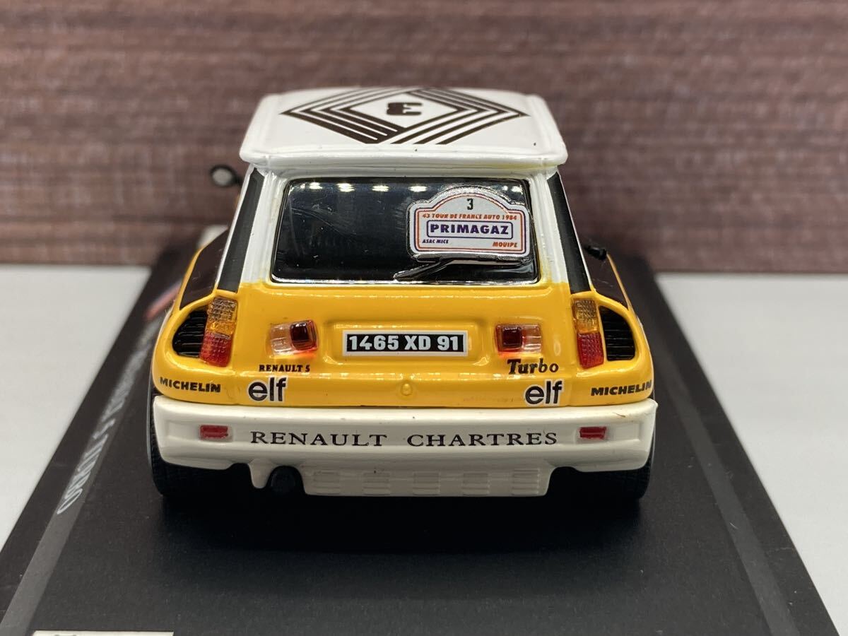 即決有★delprado デルプラド 1/43 1984 Renault 5 turbo ルノー サンク ターボ ラリー レーシング★ミニカー_画像7