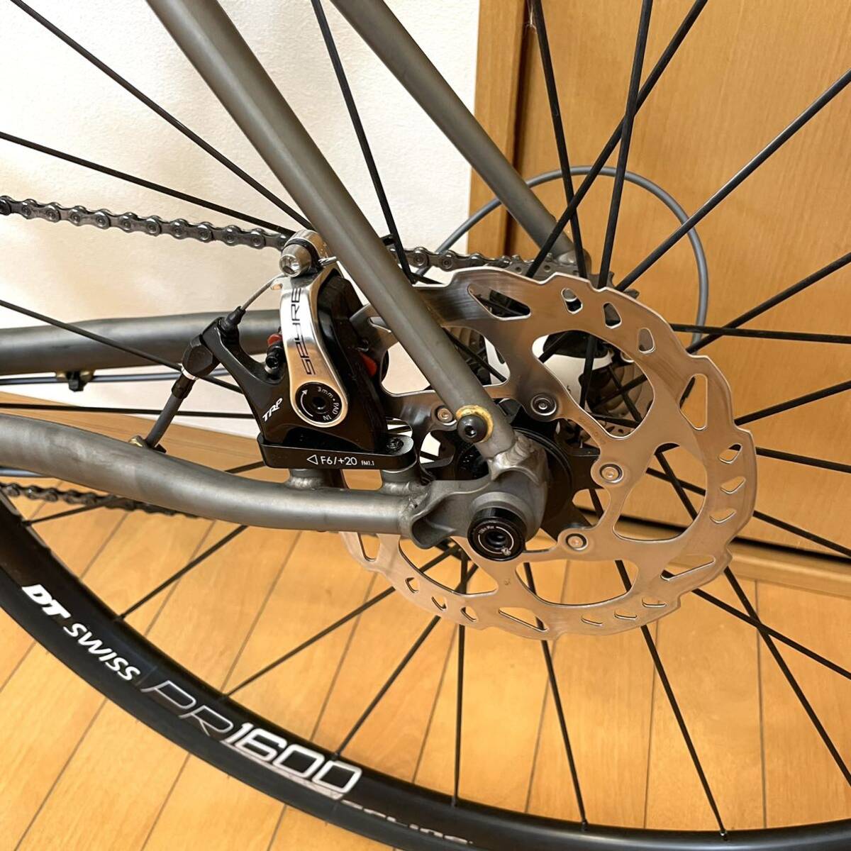 レア 美品 mash all road xsサイズ マットraw / マッシュ thomson grx ultegra brooks グラベルロードの画像9