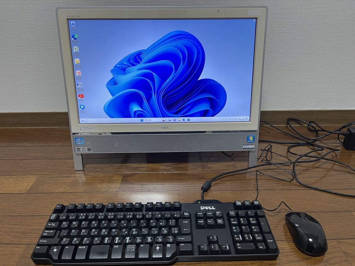 NEC 一体型パソコン ブルーレイ　新品SSD_画像1