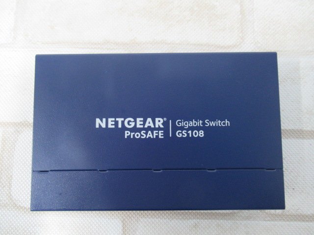 Ω 新LA 0039h 保証有 NETGEAR【 GS108v4 】ネットギア ギガビット8ポート アンマネージスイッチ 通電確認済・祝10000取引!!_画像4