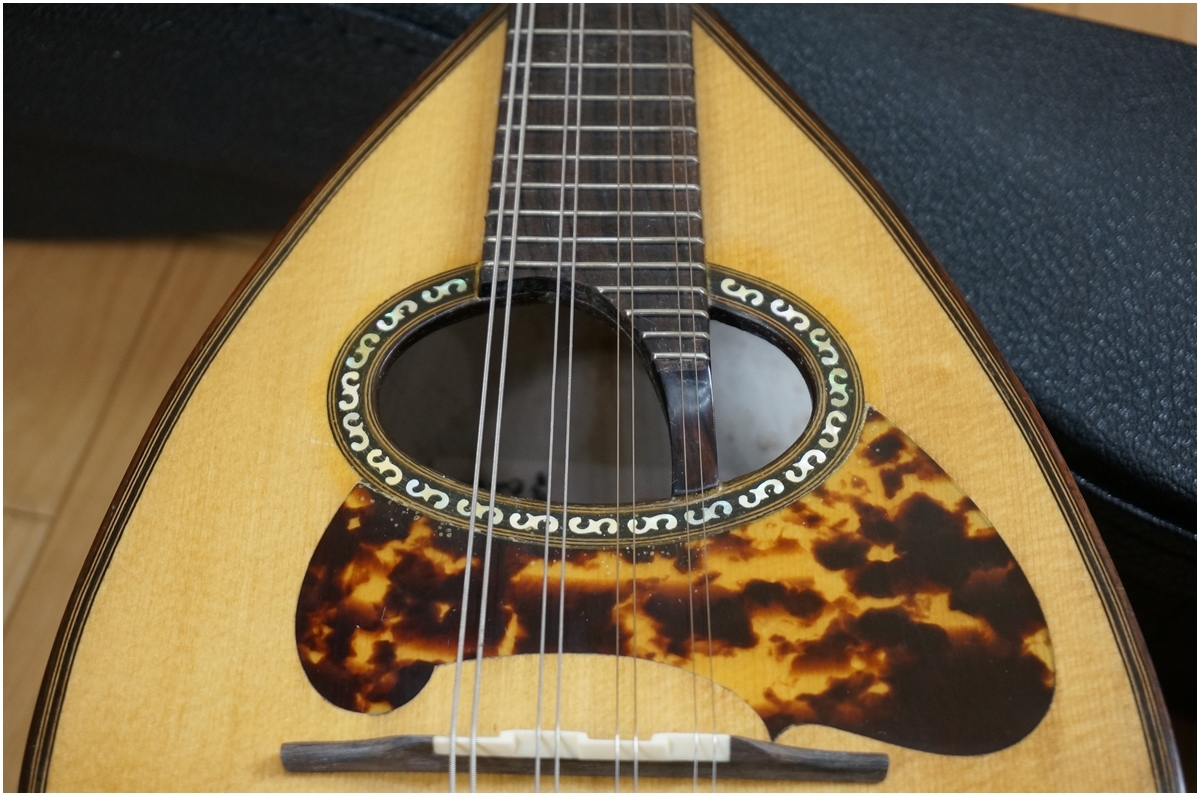 [ beautiful goods ].. Tadao * mandolin hand . goods * 1979 year hard case attaching 