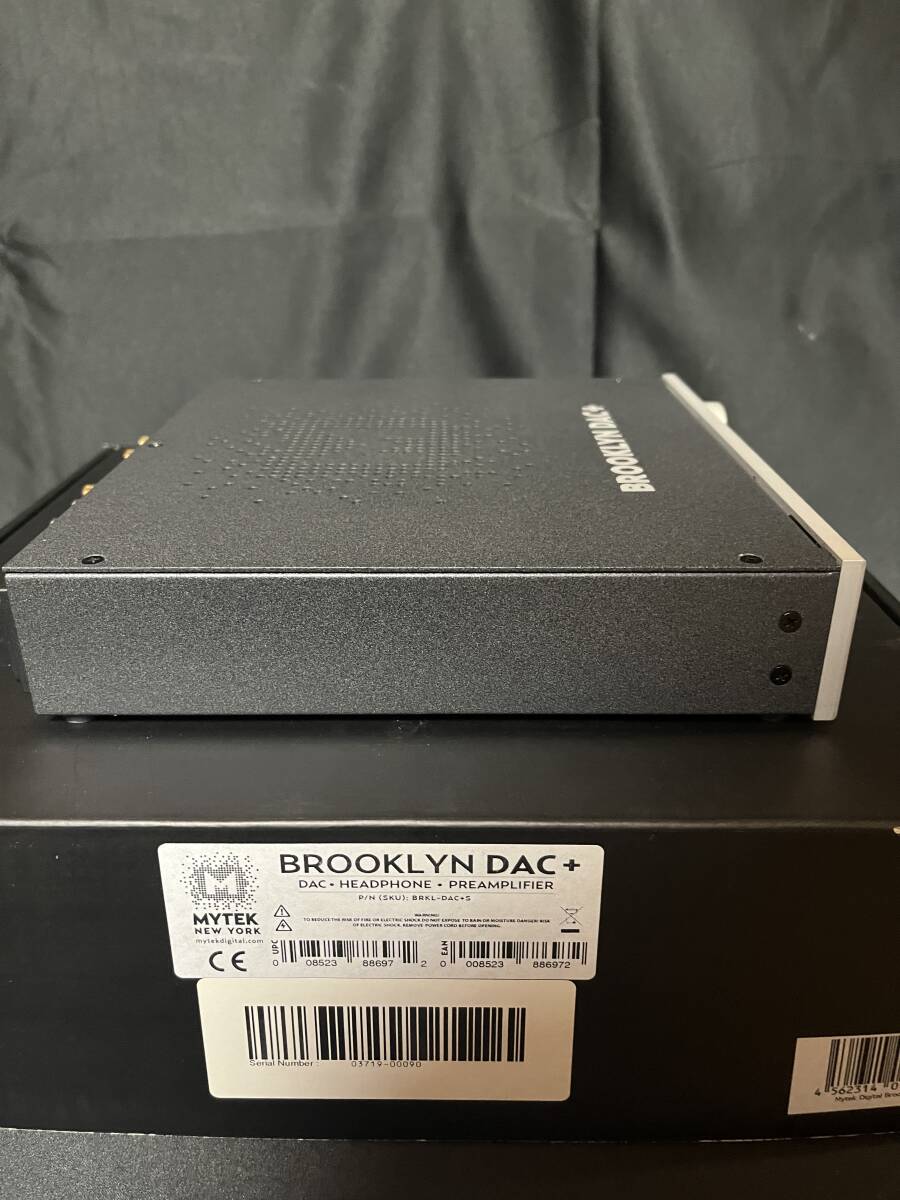 Mytek Brooklyn DAC+ 高性能DAC プリアンプ フォノアンプ ヘッドホンアンプ 外部電源付きの画像5