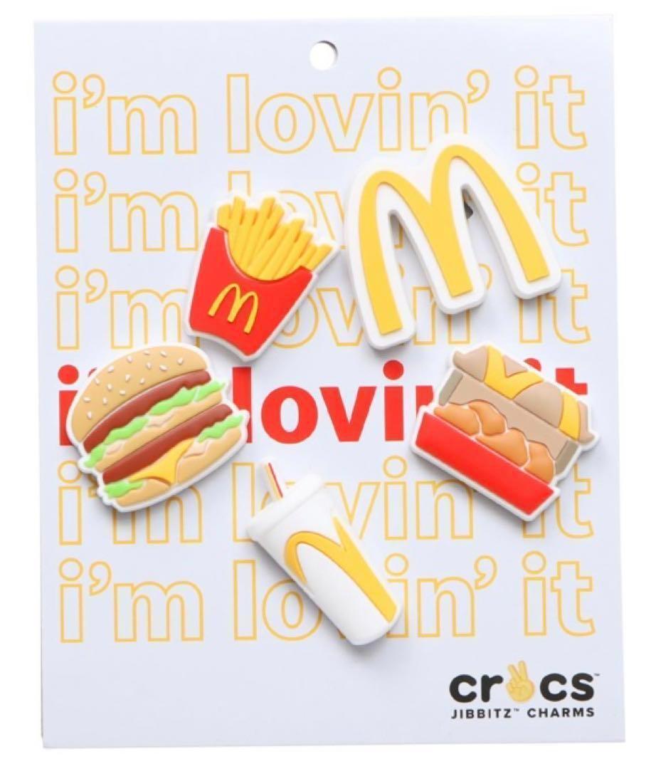 正規品 新品 マクドナルド×クロックス コラボ ジビッツ アクセサリー マクド /McDonald crocs アクセサリー_画像2