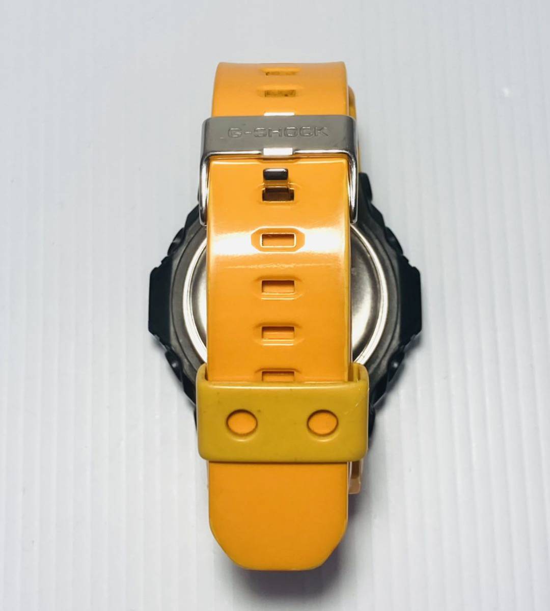 KGNY3778 CASIO カシオ G-SHOCK ジーショック GLX-150 G-LIDE メンズ 腕時計 オレンジ 黒 クォーツ 現状品_画像6