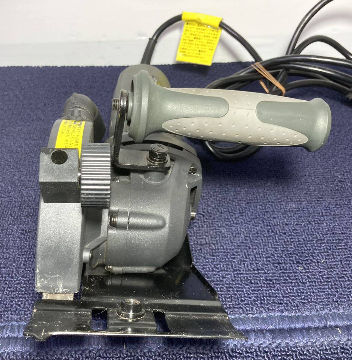 KGNY3865 SHOPJAPAN ショップジャパン DUAL SAW CS 450デュアルソー ダブルカッター コード式 100V 専用ケース付き 現状品_画像5