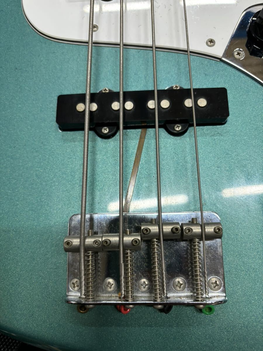 *1 jpy start *Fender fender electric bass P065804 fender Japan product written guarantee attaching . stringed instruments case & pick etc. attached used & long-term keeping goods 