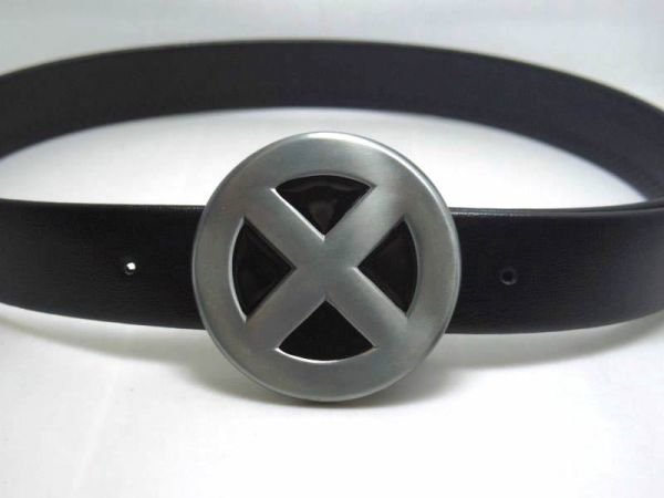X character metal buckle belt less simple X-men DM flight shipping 