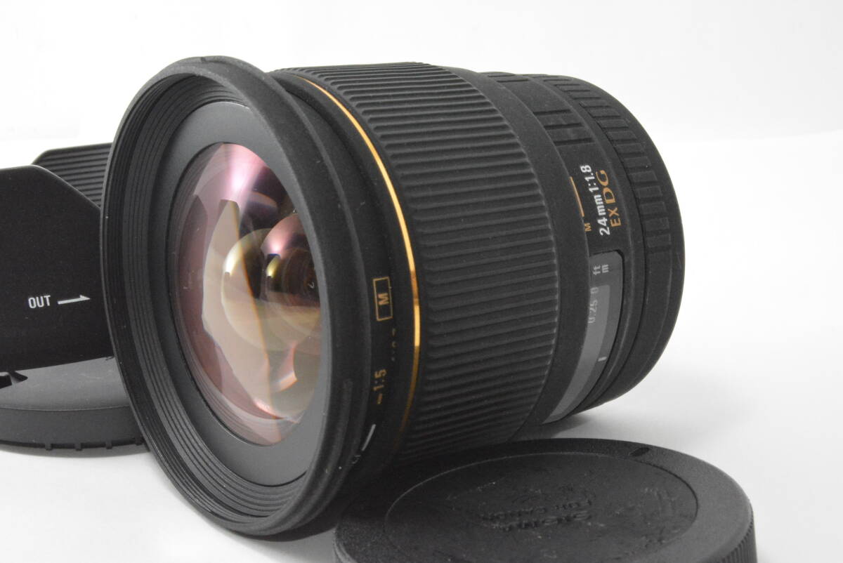 CANON用★極上美品★シグマ SIGMA 24mm F1.8 EX DG