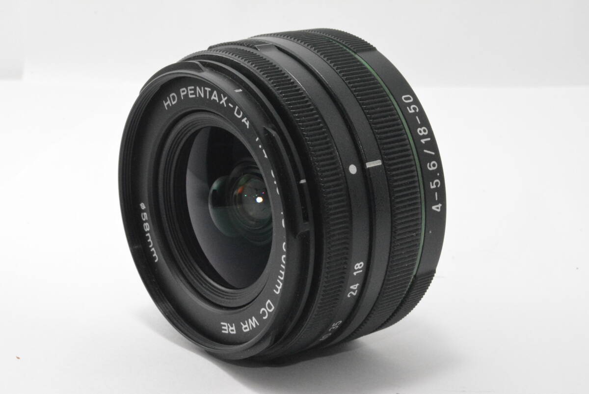 ★並品★ペンタックス HD PENTAX-DA 18-50mm F4-5.6 DC WR RE