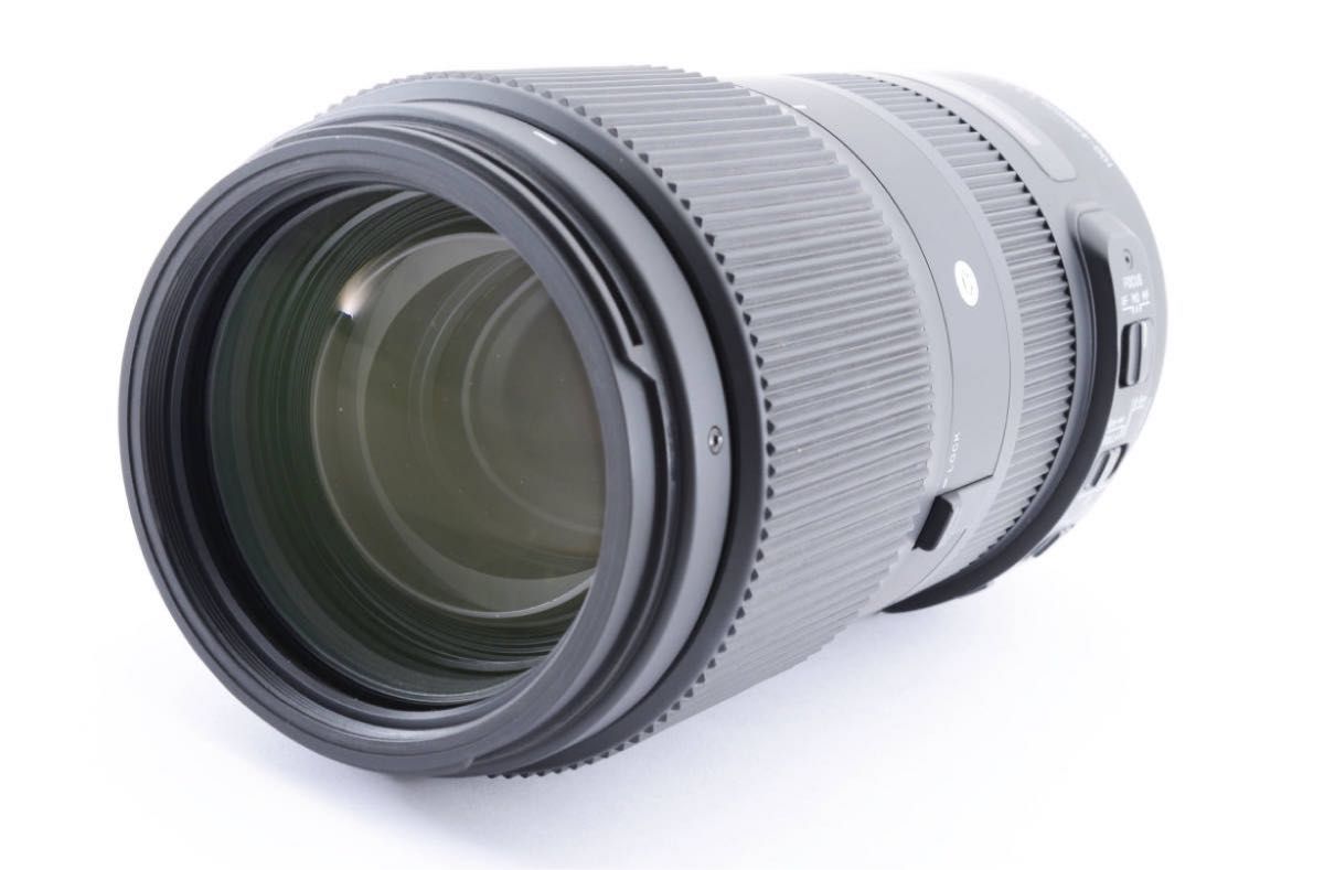 【美品】Sigma シグマ 100-400mm F5-6.3 DG OS HSM  キヤノン EF マウント用  EF