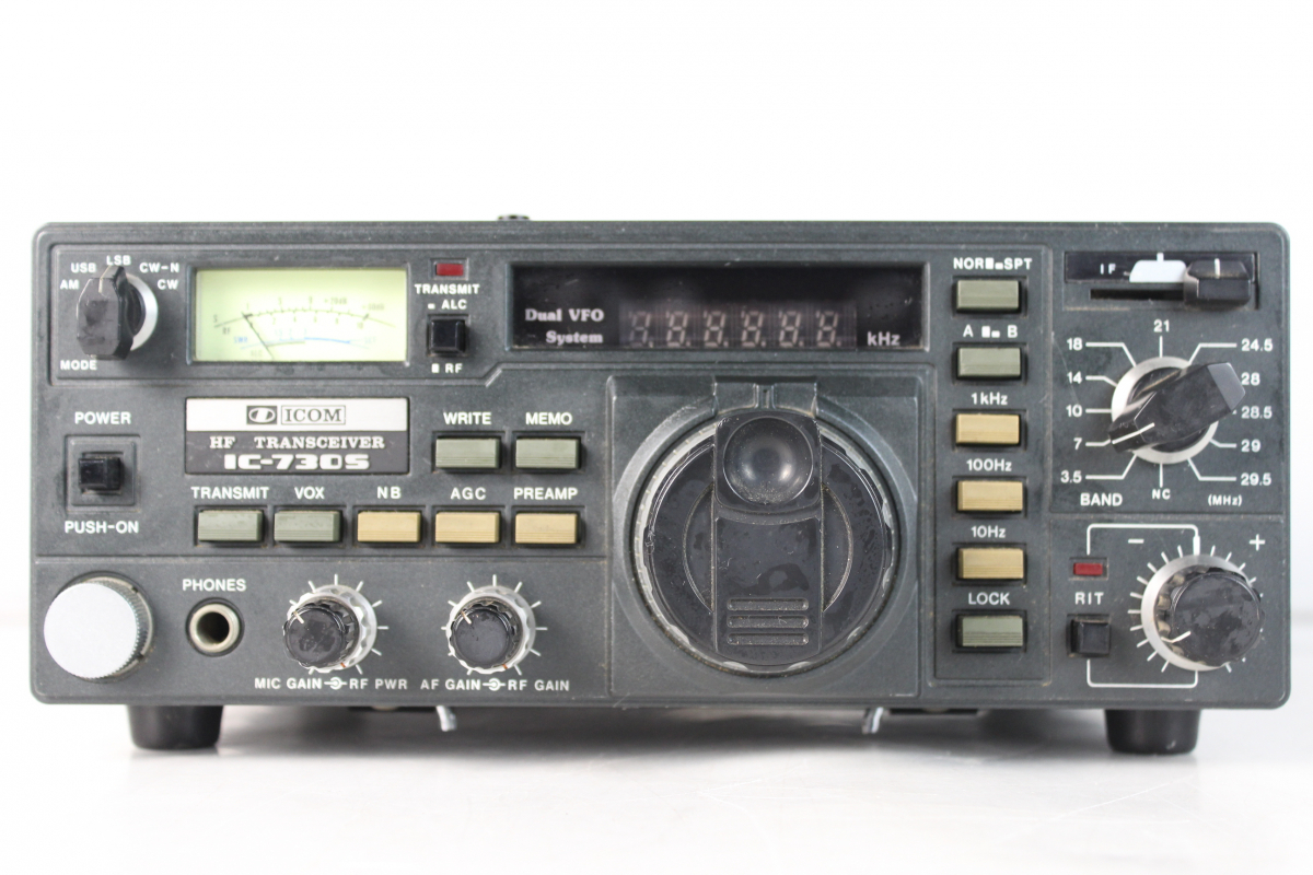【ト福】ICOM アイコム HFトランシーバー IC-730S アマチュア無線 無線機 HF TRANSCEIVER LBZ01LLL44_画像1