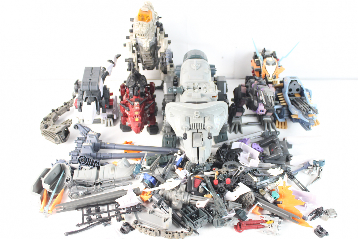 【ト福】ZOIDS ゾイド まとめ ゴジュラス マッドサンダー バーサークフューラー レッドホーン ライガーゼロシュナイダー 他 LBZ01LLL47_画像1