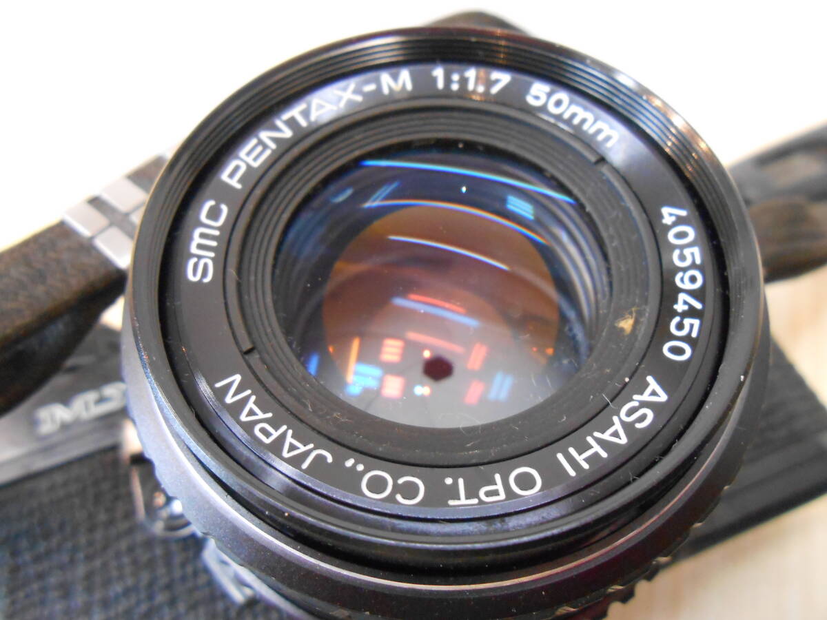 24384 中古品 PENTAX ペンタックス MX SMC PENTAX-M 1:1.7 50mm 一眼レフ フィルムカメラ_画像6