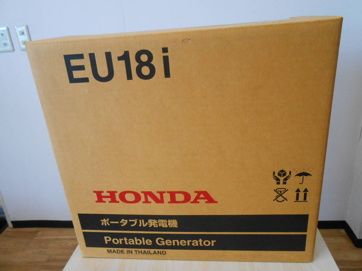 24420 新品 未使用 未開封 HONDA ホンダ ポータブル発電機 EU18i Portable Generater インバータ発電機 保証書有_画像10