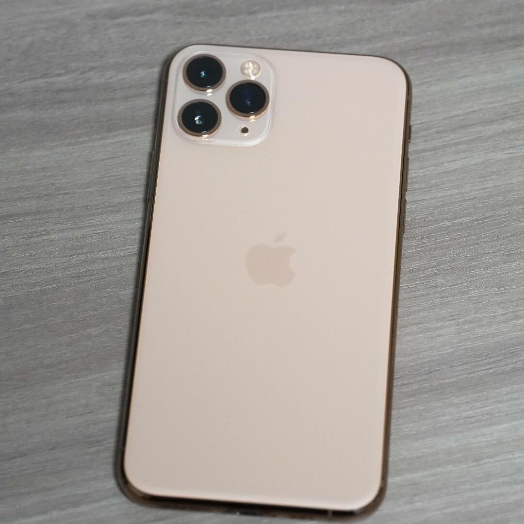 【中国版】iPhone 11 Pro ゴールド 256GB カメラ音なし_画像2