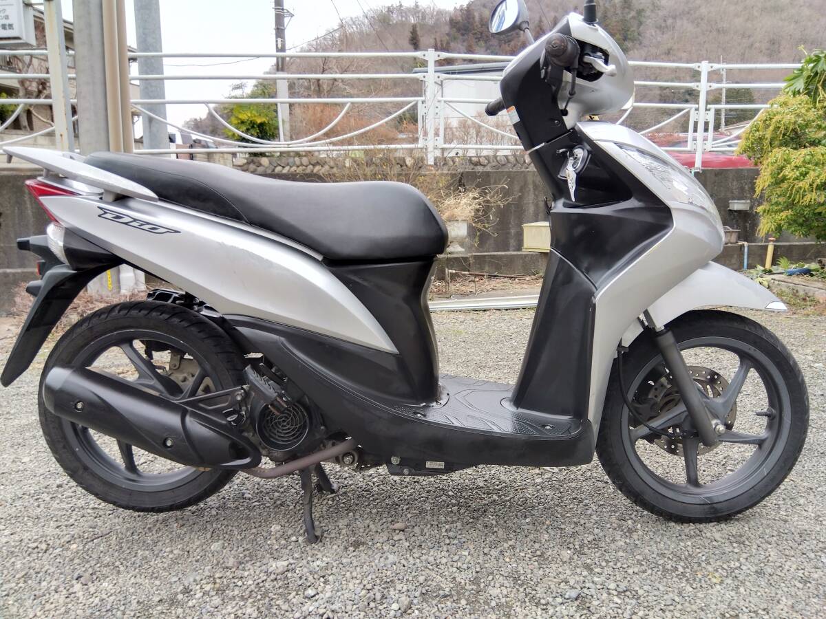 ★ワンオーナー ☆HONDA Dio 110 JF31 実動 ☆機関良好 ☆実走行 ★軽量ウエイトローラーに交換の画像7