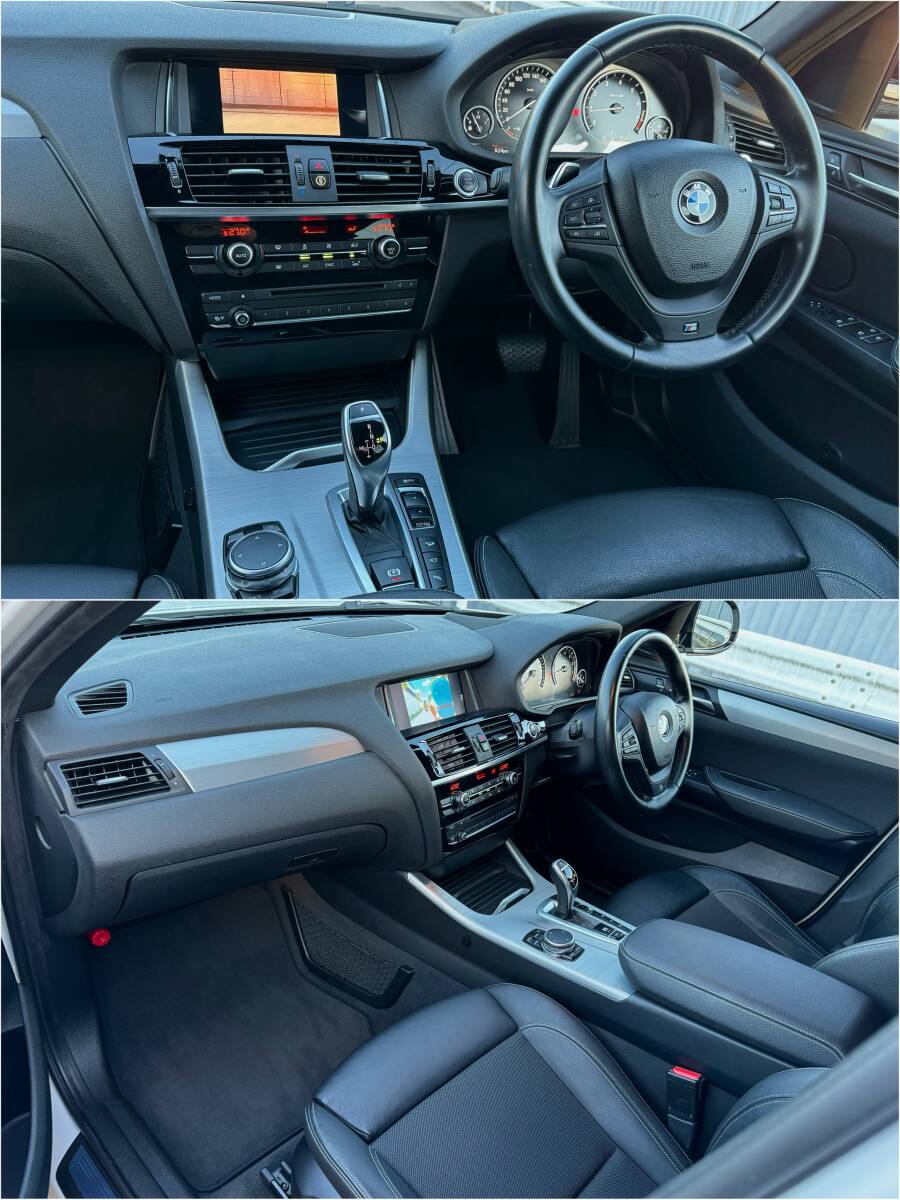 BMW X4 xDrive28i Mスポーツ・インテリジェントセーフティ・4WD・ACC・パワーシート・純正ナビ/TV/Bluetooth/360°カメラ【車検R6年11月】の画像8