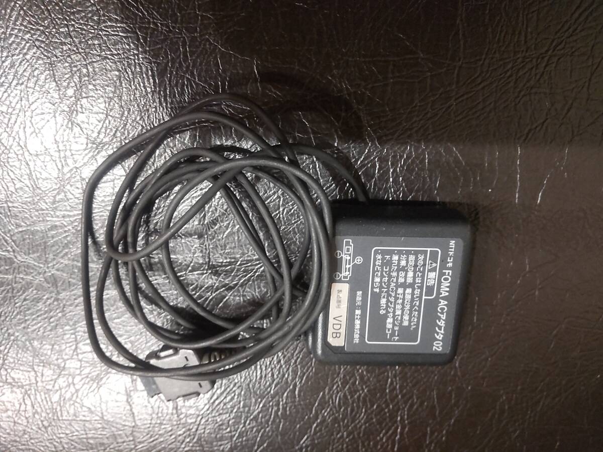 NTT docomo FOMA AC adapter 02galake- charger charge four ma DoCoMo original 