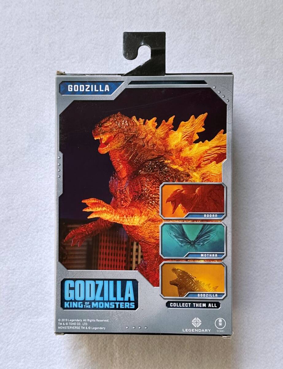 ○　未開封品　NECA　ネカ　ゴジラ キング・オブ・モンスターズ　バーニング ゴジラ　アクションフィギュア_画像2