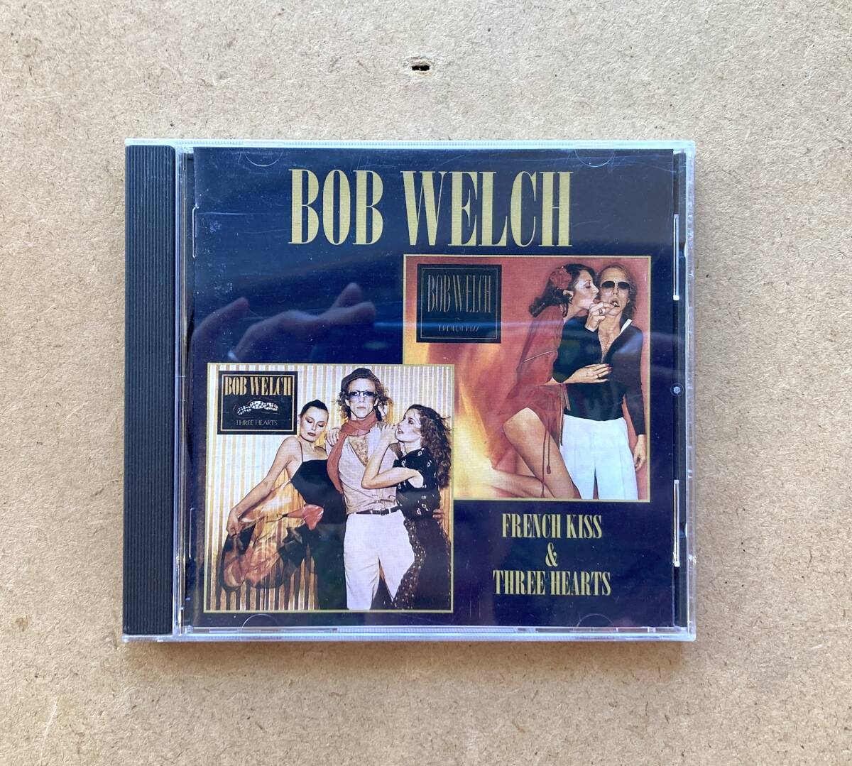 ■UK盤■Bob Welch / French Kiss & Three Hearts (Edsel Records EDCD 538) 1998 UK EX- Fleetwood Mac フリートウッド・マックの画像1