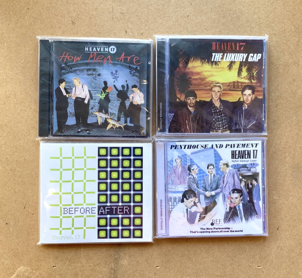 ■状態良好■Heaven 17 CD合計4枚セット! Penthouse And Pavement/The Luxury Gap/How Men Are/Before After■Synth-pop/New Wave/Electroの画像1