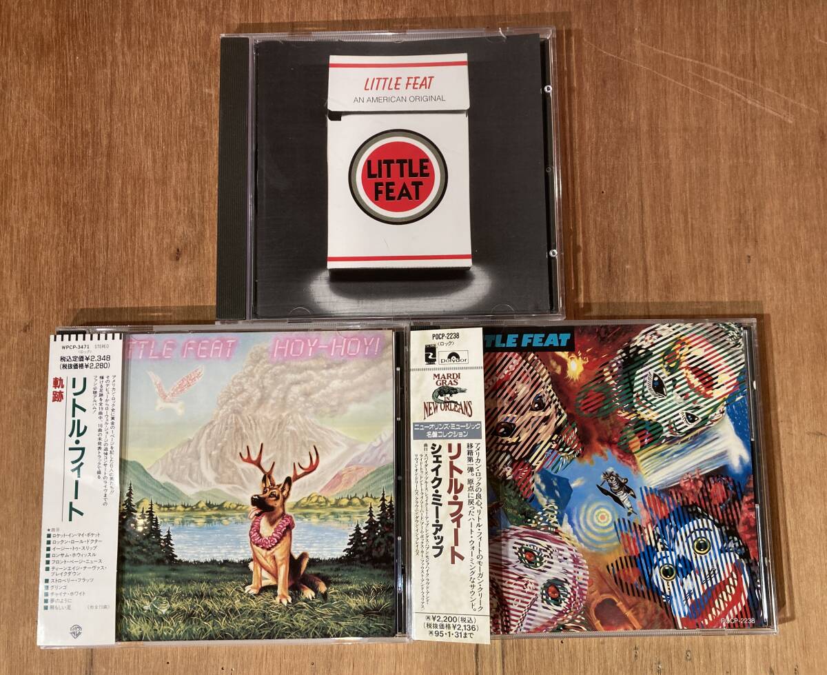 帯付国内盤中心/廃盤CD含む■Little Feat (リトル・フィート) CD合計3枚セット■Shake Me Up/Hoy-Hoy!/Lucky Strikeの画像1