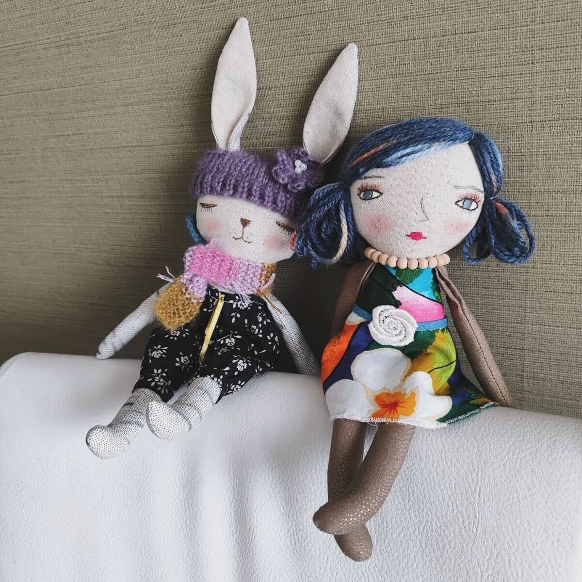女の子 ハンドメイドドール 手作り人形 人形 インテリア プレゼント の画像5