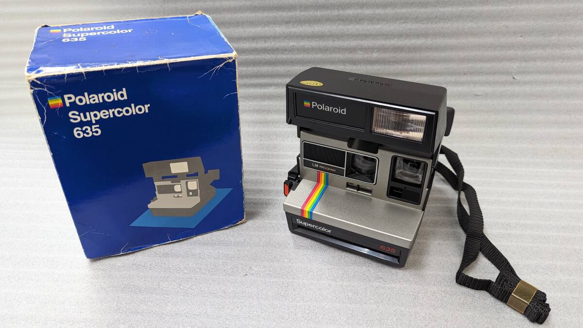 Polaroid ポラロイド Super color スーパーカラー 635 ポラロイドカメラ インスタントカメラ_画像1