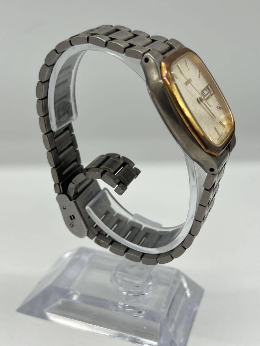 SEIKO セイコー 腕時計 7N93-5010 3針 デイデイト クォーツ QZ ゴールド_画像3
