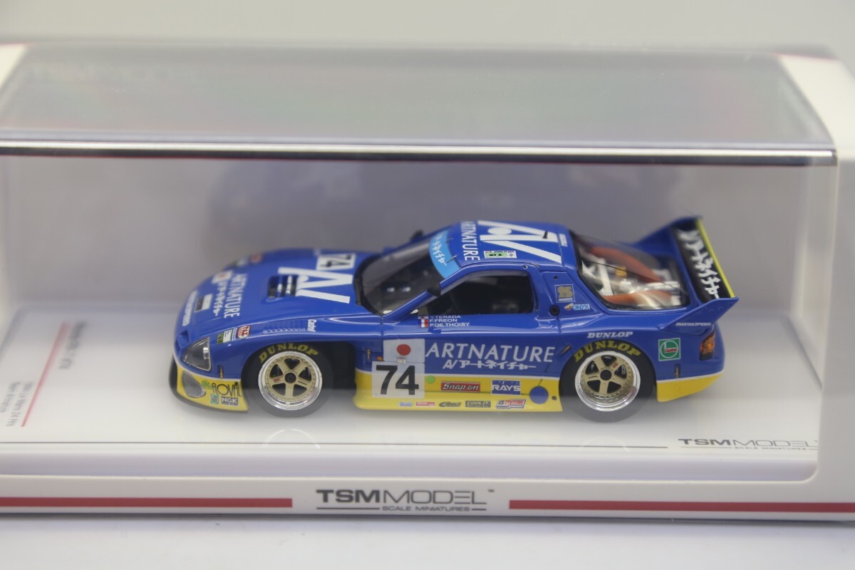 TSM トゥルースケール 1/43 マツダ RX-7 GTO チーム アートネイチャー 1994 ルマン24H #74 寺田陽次郎 他 TSM430190　63E000_画像2