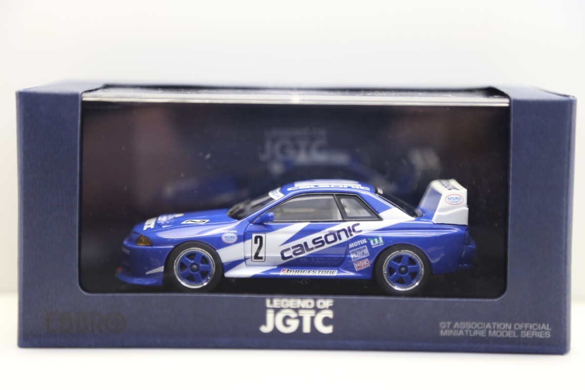 エブロ 1/43 カルソニック スカイライン GT-R R32 1993 JGTC 富士 IMSA GTチャレンジ ウィナー #2 影山正彦 44503 63A000/10の画像1