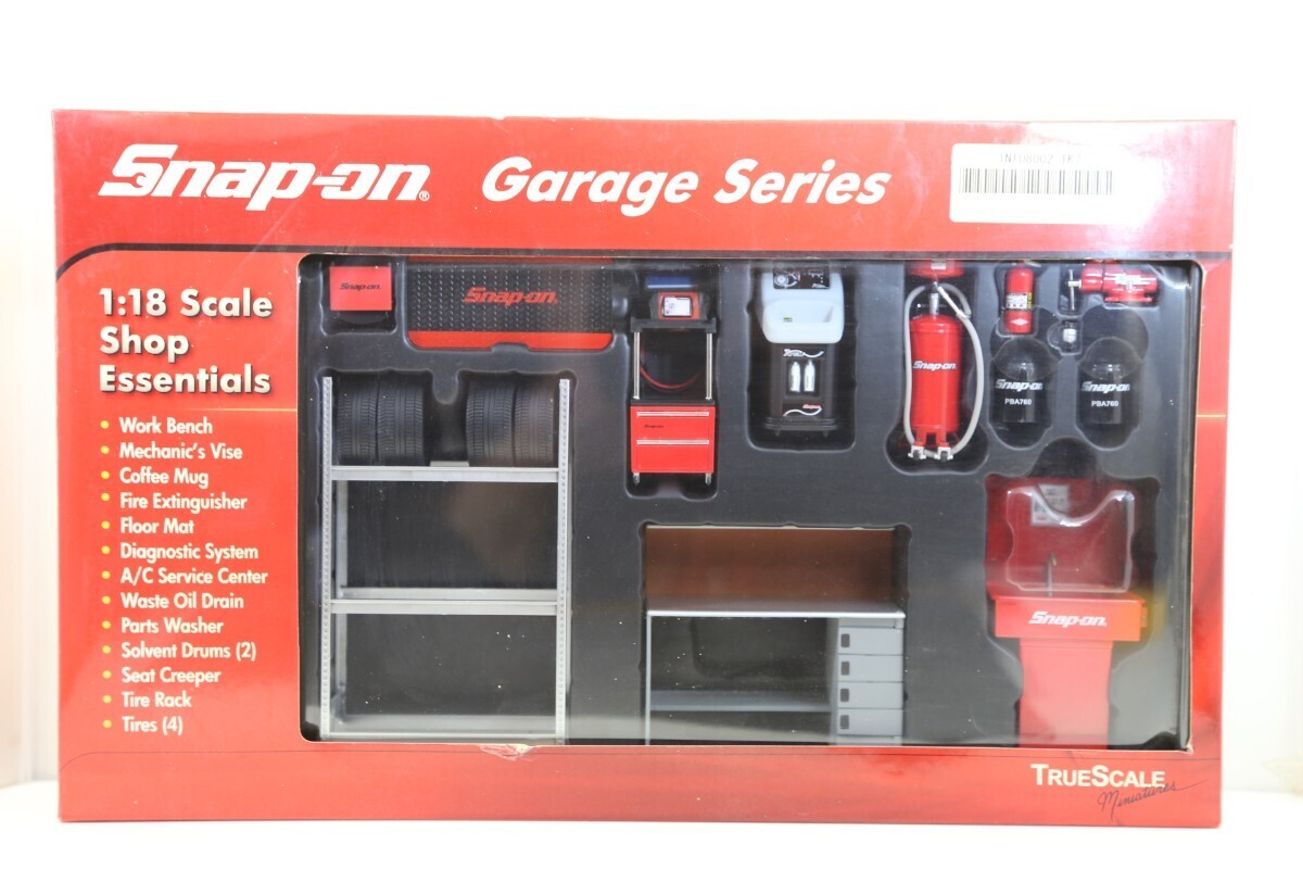 TSM トゥルースケール 1/18 スナップオン ガレージ キット TRUE SCALE miniature Snap-on Garage Series Shop Essentials 63EAG0の画像1