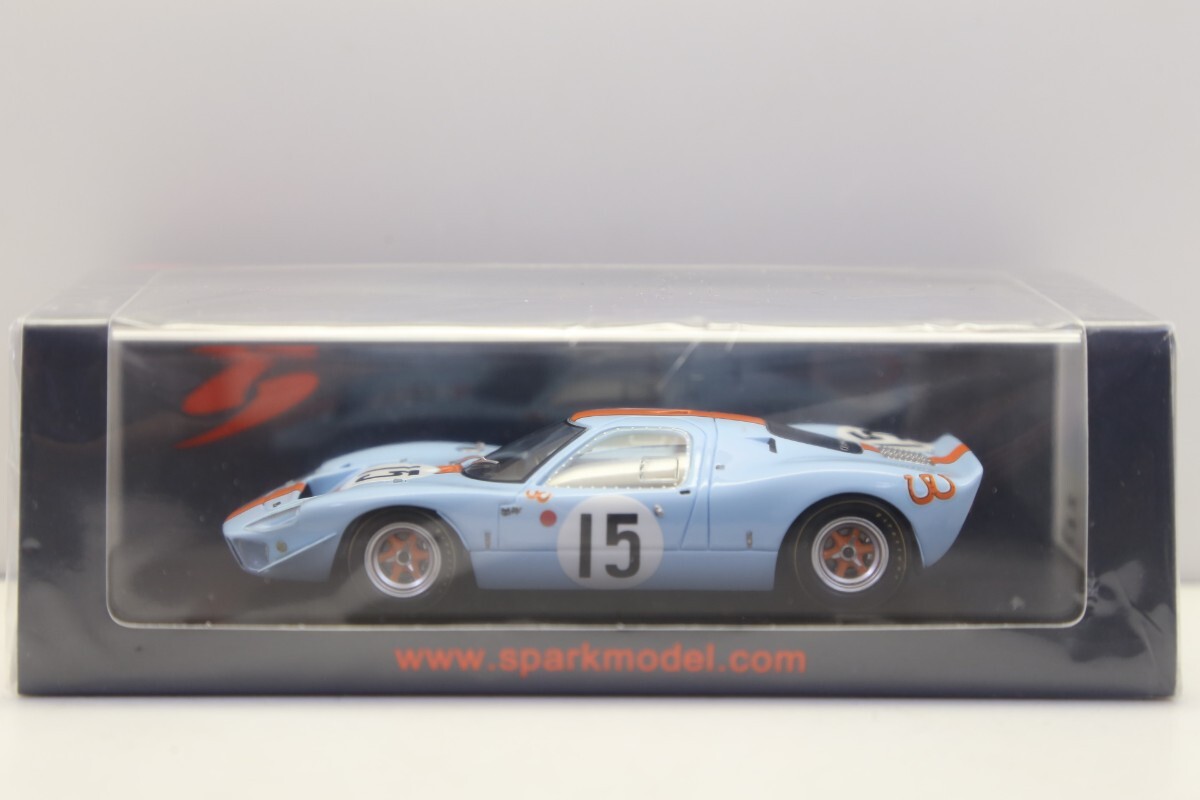 スパークモデル 1/43 スパーク 1/43 ミラージュ M1 #15 ルマン24H 1967 J.イクス/B.Muir S7462 63CE00/30の画像1