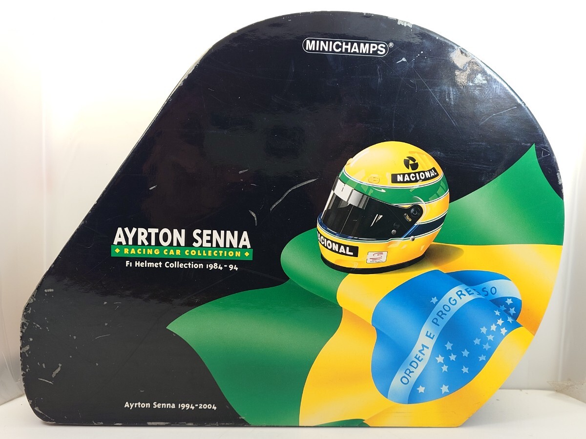 ミニチャンプス 1/8 アイルトン セナ F1 ヘルメットコレクション ミニチャンプス 1/8 アイルトン セナ F1 ヘルメットコレクション