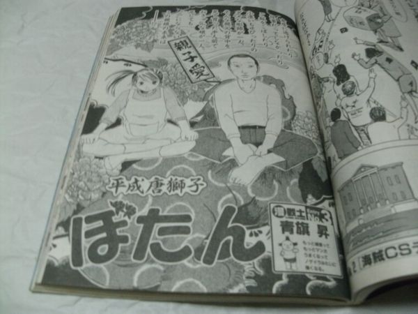 【　漫戦スピリッツ　2004年3月27日増刊　『 読切・村上もとか「蟻の住む町」 青旗昇「平成唐獅子ぼたん） センコ「おとなのうそ」　』　】_画像5