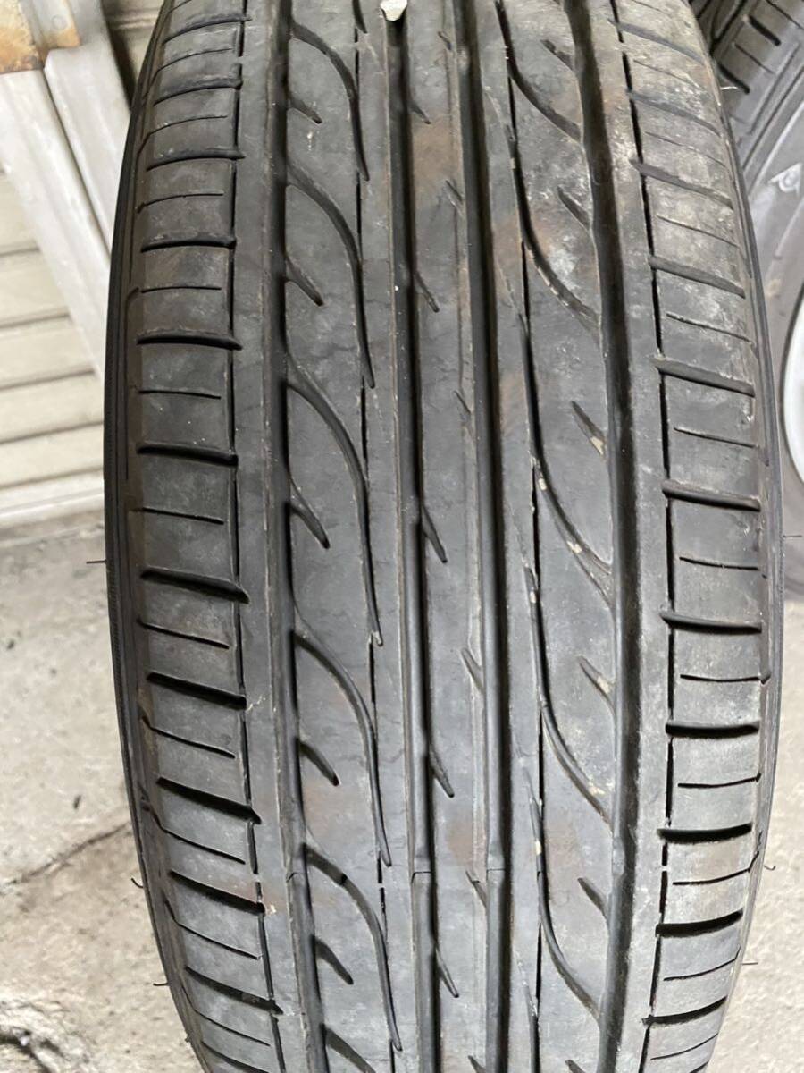 185/65R/15 プジョー206 純正ホイール バリ溝タイヤ付き 4本の画像6