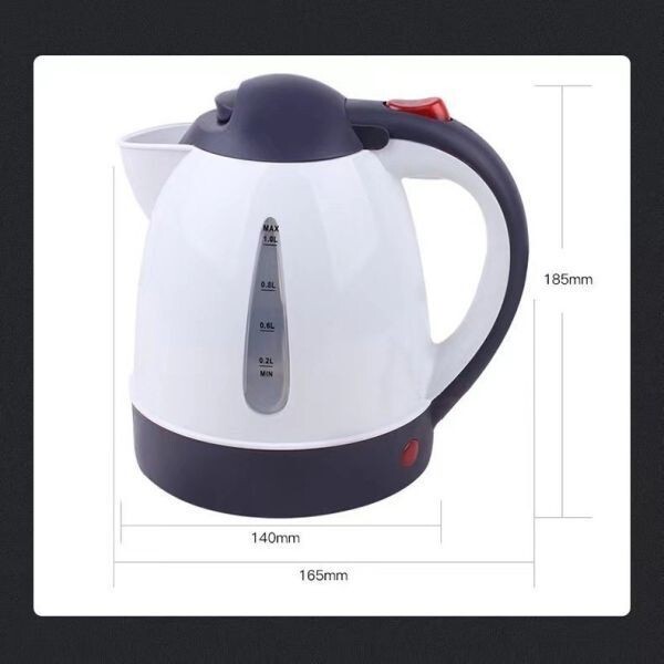  car kettle 1000ml electric kettle for truck pot car kettle car pot in-vehicle hot water ... vessel large car 24V