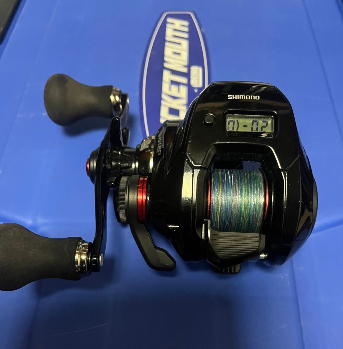 【美品】 SHIMANO 炎月CT 151PG パワーギア　左ハンドル　タイラバ　 シマノ ベイトリール