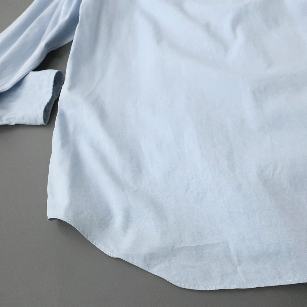 RalphLauren YARMOUTH ボタンダウンシャツ オールシーズン ブルー ポニー刺 17-34(XL)_画像10