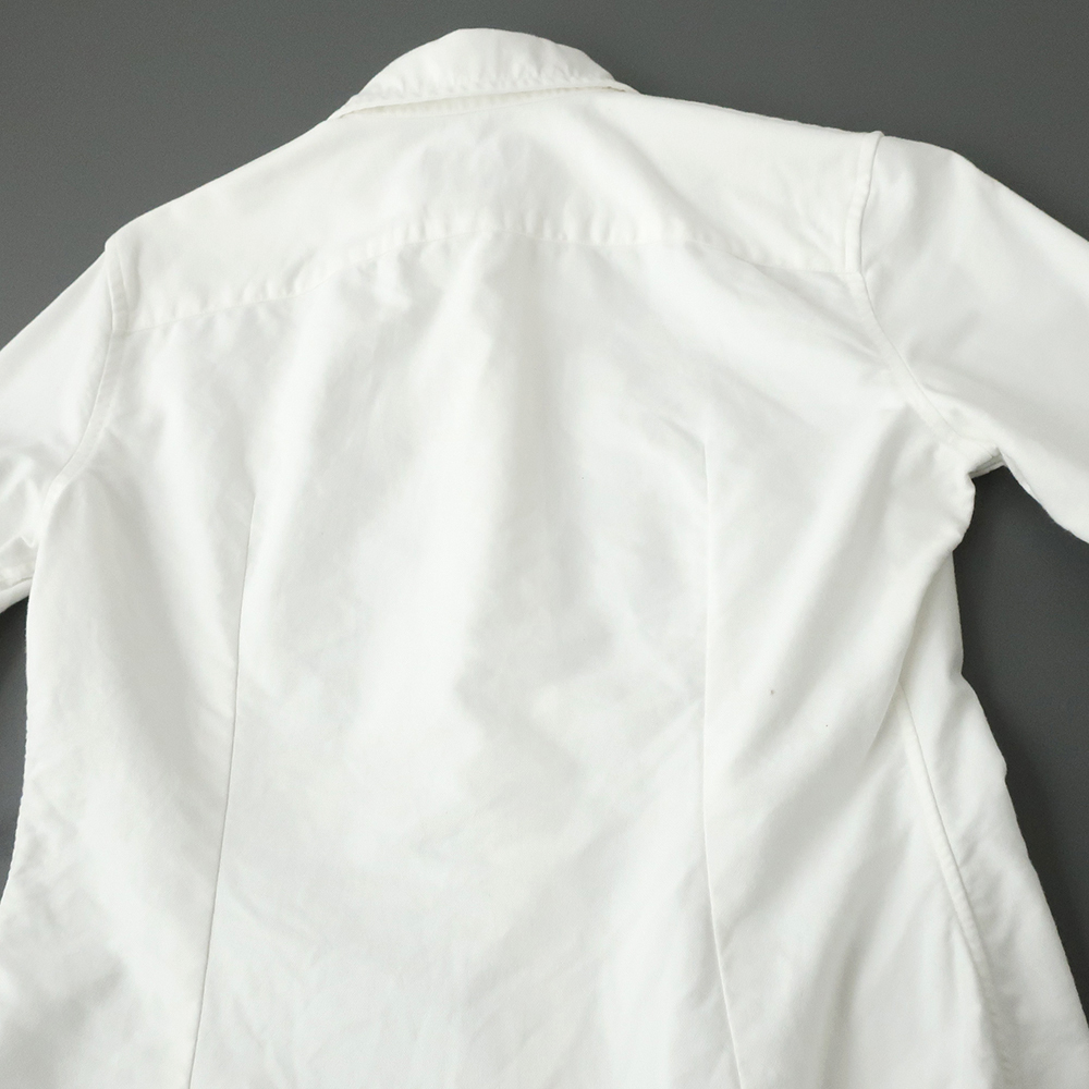 ラルフローレン オックスフォードシャツ ボタンダウン ホワイト カラーポニー刺繍 (US-XS)_画像10